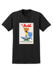 Pan Am Haiti T-Shirt - Vintage Basket and Map Poster - Black