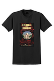 Pan Am India and the Orient T-Shirt - Vintage Taj Mahal Poster - Black