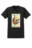 Pan Am Norway T-Shirt - Vintage Viking Ship Poster - Black
