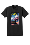 Pan Am Rio T-Shirt - Vintage Carnival Sugarloaf Poster - Black