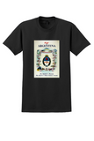 Pan Am Panagra Argentina T-Shirt - Vintage Coat of Arms Poster - Black
