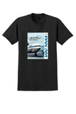 Pan Am L-1011 TriStar T-Shirt - Vintage 1980 Airliner Poster - Black