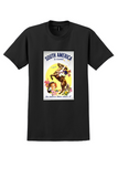 Pan Am South America T-Shirt - Vintage Gaucho Poster - Black