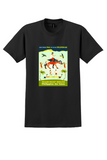 Philippine Air Lines T-Shirt - Vintage Mabuhay Folk Dance Poster - Black