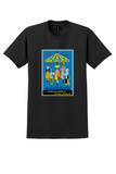 Panagra South America T-Shirt - Vintage National Costumes Poster - Black