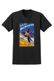 US Navy Milwaukee T-Shirt - Kreuter "Let's Go Milwaukee" Poster - Black