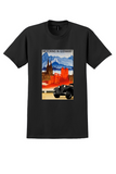 Germany T-Shirt - Vintage Motoring in Germany Poster - Black