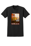 Rome T-Shirt - Dorival PLM Mont-Cenis Poster - Black