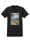 Sanremo T-Shirt - Alicandri Riviera of Flowers Poster - Black