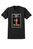 Civil Air Transport Taiwan T-Shirt - Vintage Mandarin Jet Poster - Black
