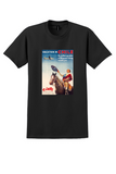 Cinta Chilean Airlines T-Shirt - Vintage Huaso Rider Poster - Black