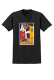 Spain T-Shirt - Vintage Spanish Village Travel Poster - Black