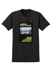 USAir East Coast T-Shirt - Vintage Harbor Photo Poster - Black