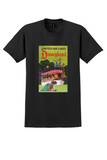 United Air Lines Disneyland T-Shirt - Galli Jungle Cruise Poster - Black