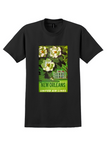United Air Lines New Orleans T-Shirt - Vintage Magnolia Poster - Black