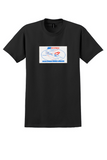 AMA Air Express T-Shirt - Vintage Den Enda Raka Vagen Bag Sticker - Black