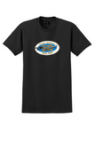 Alaska Airlines T-Shirt - Vintage 50 Years 1932-1982 Bag Sticker - Black