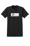 Alitalia T-Shirt - Vintage Alitalia and ATI 1993 Calendar Sticker - Black