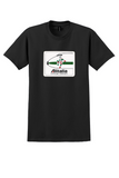 Alitalia T-Shirt - Vintage Italia 90 World Cup Mascot Sticker - Black