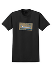 Aloha Airlines T-Shirt - Vintage Alohajet BAC One-Eleven Sticker - Black