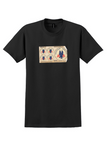American Airlines T-Shirt - Vintage AA Eagle Decal Sheet No. 217 - Black