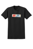 Arrow Air T-Shirt - Vintage Tampa Denver Nonstop Gatwick Sticker - Black