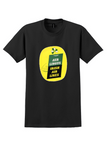 Aer Lingus T-Shirt - Vintage The Friendly Airline Bag Sticker - Black