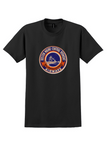 Boston-Maine Airways T-Shirt - Vintage Central Vermont Airways Sticker - Black