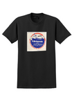 Britannia Airways T-Shirt - Vintage 767 New Dimension Sticker - Black