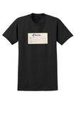 Capitol International Airways T-Shirt - Vintage Name Label Bag Sticker - Black