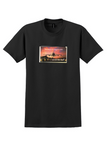 Cathay Pacific T-Shirt - Vintage Shape Of Wings To Come Bag Sticker - Black