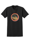 Cubana T-Shirt - Vintage Compania Cubana de Aviacion Bag Sticker - Black