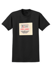 Continental Airlines T-Shirt - Vintage Houston First Choice Bag Sticker - Black