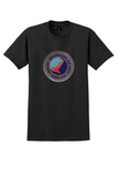 Eastern Air Lines T-Shirt - Vintage Great Silver Fleet Bag Sticker - Black