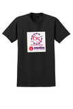 Hawaiian Airlines T-Shirt - Vintage 65 Years of Service 1929-1994 Sticker - Black