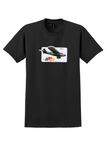 Iberia T-Shirt - Vintage 60 Aniversario Ford Trimotor Sticker - Black