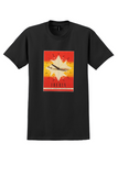 Iberia T-Shirt - Vintage Compass Rose Constellation Bag Sticker - Black