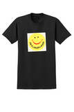 I'm A Laker Liker T-Shirt - Vintage Smiley Face Sticker - Black