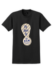KLM T-Shirt - Vintage Fly There By KLM Bag Sticker - Black