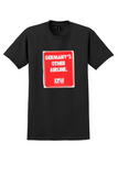 LTU International Airways T-Shirt - Vintage Germany's Other Airline Sticker - Black