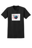 Malaysia Airlines T-Shirt - Vintage 1972-1992 Anniversary Sticker - Black