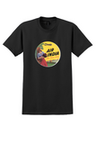 Air India T-Shirt - Vintage The Tata Line Bag Sticker - Black