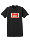 AAXICO Airlines T-Shirt - Vintage Call Collect Cargo Sticker - Black