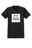 McDonnell Douglas T-Shirt - Vintage MD-90 Flight Crew Sticker - Black