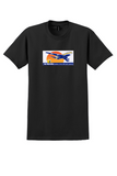 Air Namibia T-Shirt - Vintage Wide Open Spaces Bag Sticker - Black