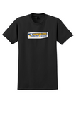 Air Namibia T-Shirt - Vintage Tail of Two Cities Bag Sticker - Black