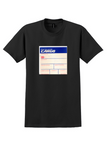 Air New Zealand T-Shirt - Vintage Cargo Air Waybill Label - Black