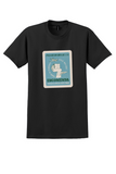 Panair do Brasil T-Shirt - Vintage Encomenda Air Express Sticker - Black