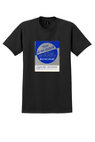 Air New Zealand T-Shirt - Vintage Please Do Not Disturb Sticker - Black