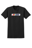 SAS T-Shirt - Vintage Striped SAS Logo Sticker - Black